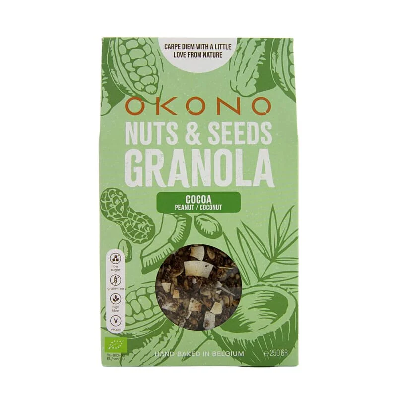 OKONO - BIO nuts & seeds granola cocoa
