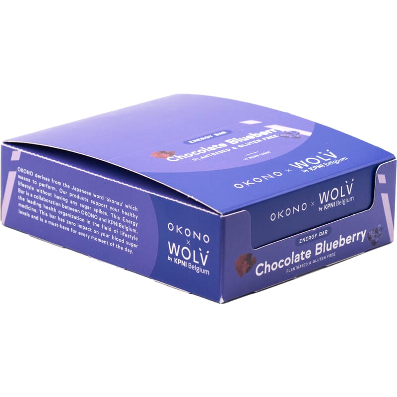 OKONO - Energy bar chocolate blueberry - Image 4